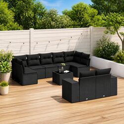 Friendly 10-Piece Outdoor Sofa Set for Your Patio