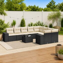 Your Ideal 10-Piece Garden Sofa Set Awaits
