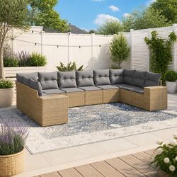 Your Ideal Outdoor Sofa Set: 10-Piece Modular Design