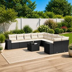 Create an Inviting Outdoor Area with This Sofa Set