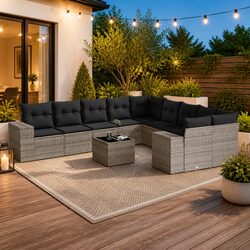 Your New Favorite Outdoor Sofa Set: 11 Pieces
