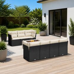 Your Perfect 8 Piece Modular Garden Sofa Set Awaits