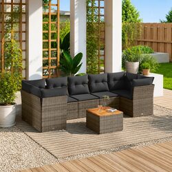 Enjoy Outdoor Comfort with This 8 Piece Sofa Set