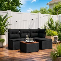 Your New 5 Piece Outdoor Sofa Set Awaits