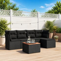 Friendly 6-Piece Outdoor Sofa Set for Your Garden