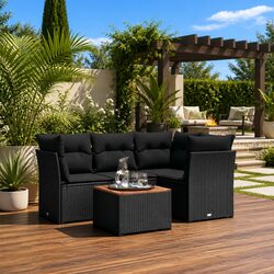Make Your Outdoors Inviting with a 5 Piece Sofa Set