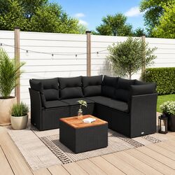 Your Outdoor Oasis Awaits: 6 Piece Sofa Set