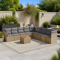 Create Your Outdoor Oasis with This 10-Piece Sofa Set