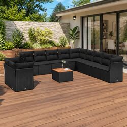 Your Ideal 12-Piece Garden Sofa Set Awaits