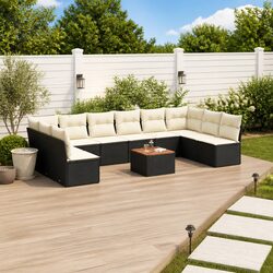 Your Friendly 11 Piece Garden Sofa Set with Storage