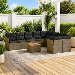 Your Perfect 10-Piece Garden Sofa Set Awaits You