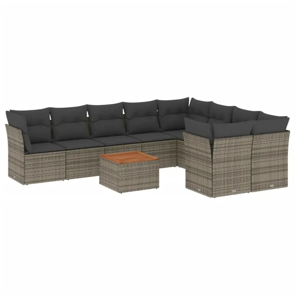 10-Piece Garden Sofa Set