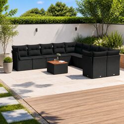 Friendly 11-Piece Modular Outdoor Sofa Set