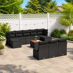 Friendly 11-Piece Garden Sofa Set for You