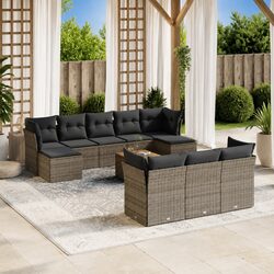 Your Outdoor Oasis: 11-Piece Garden Sofa Set Awaits