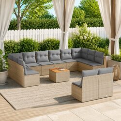 Your Perfect 13 Piece Garden Sofa Set Awaits