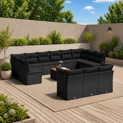 Friendly 14 Piece Outdoor Sofa Set with Flexible Design