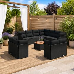 Comfortable 12 Piece Outdoor Sofa Set for You