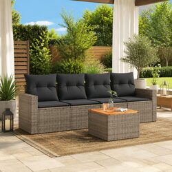 Your Friendly 5-Piece Garden Sofa Set Awaits You