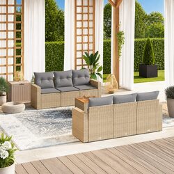 Your Friendly 7-Piece Garden Sofa Set for Relaxation