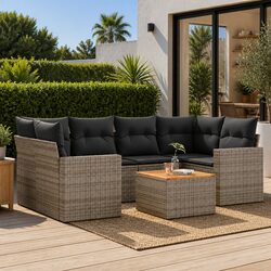 Your Outdoor Experience Elevated: 7 Piece Sofa Set