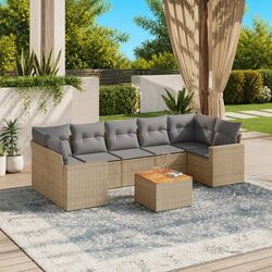 Create Your Outdoor Retreat with a 8-Piece Sofa Set