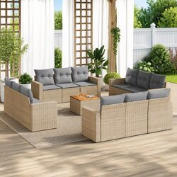 Make Your Patio Inviting with 13 Piece Sofa Set