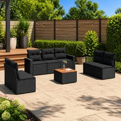 Your 8 Piece Garden Sofa Set for a Cozy Outdoor Experience