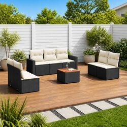 Your Perfect 8-Piece Outdoor Sofa Set Awaits