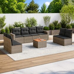 Friendly 9 Piece Garden Sofa Set - Perfect for You