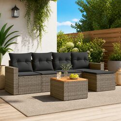 Enjoy Your Outdoor Space with This 6-Piece Sofa Set