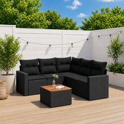 Your Friendly 6 Piece Garden Sofa Set - Stylish and Practical