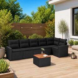 Your New 7 Piece Garden Sofa Set Awaits!