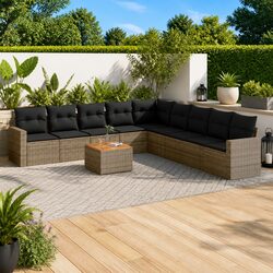 Your Outdoor Oasis Awaits with This 10-Piece Sofa Set