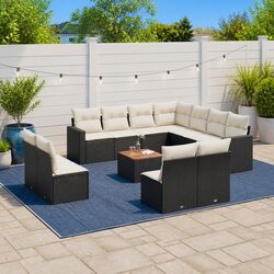 Make Your Outdoor Area Inviting with a 12-Piece Sofa Set