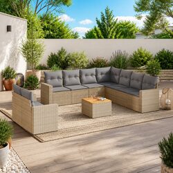Your Ideal 10-Piece Garden Sofa Set for Outdoor Living