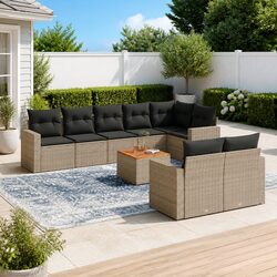 Create Your Outdoor Retreat with This 9-Piece Sofa Set