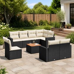 Your Ideal 9 Piece Outdoor Sofa Set Awaits You