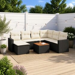 Friendly 8 Piece Garden Sofa Set with Storage Space