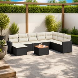 Your Friendly 9 Piece Outdoor Sofa Set for Relaxing Spaces