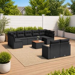 Your Perfect 10-Piece Garden Sofa Set Awaits