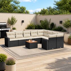 Friendly 10 Piece Modular Outdoor Sofa Set with Storage