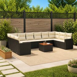 Friendly 11-Piece Outdoor Sofa Set for Your Patio