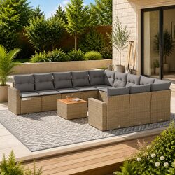 Your Perfect 12-Piece Outdoor Sofa Set Awaits