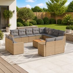 Friendly 13 Piece Outdoor Sofa Set with Storage Bags