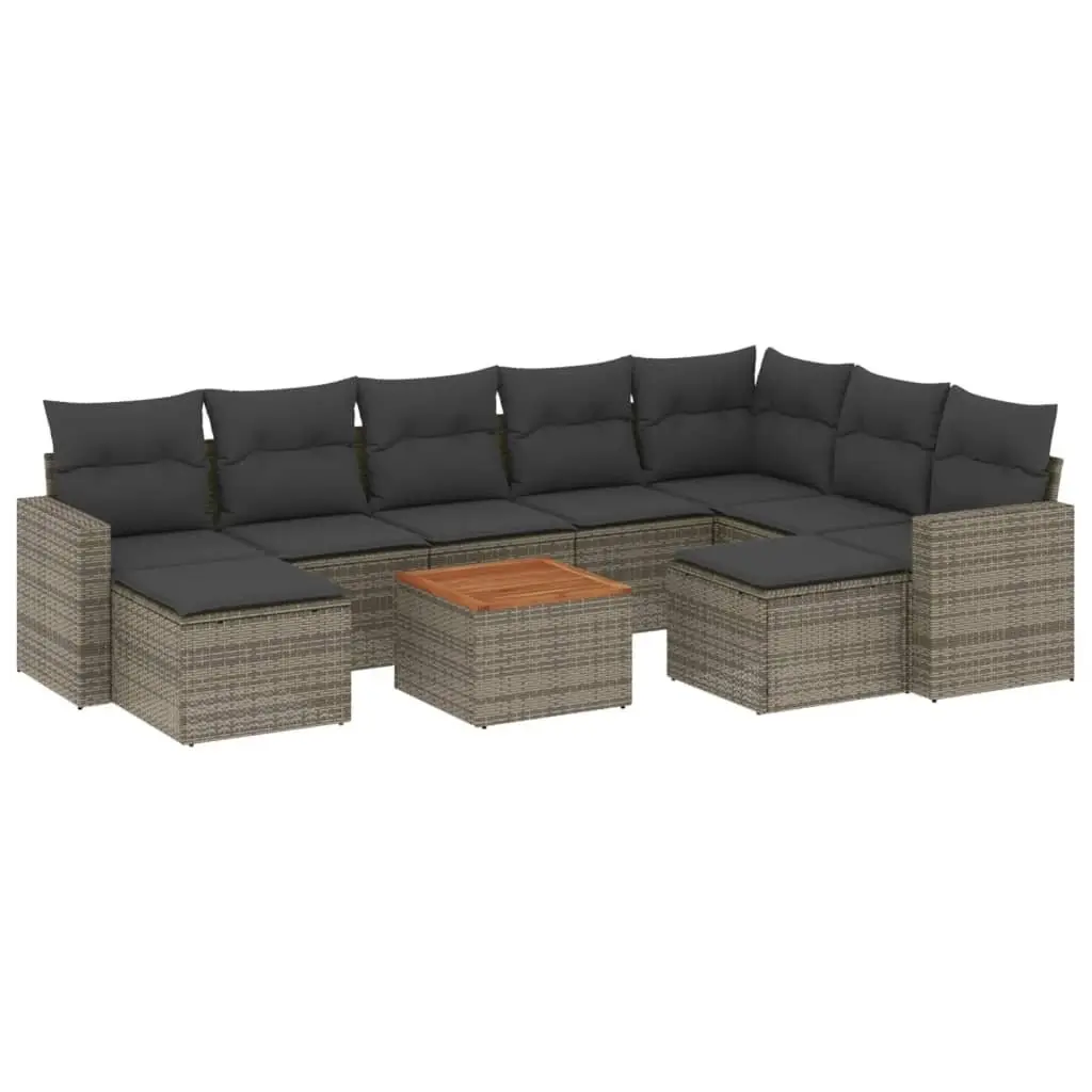 10-Piece Garden Sofa Set