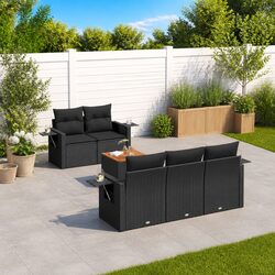 Your Ideal Outdoor Companion: 6-Piece Garden Sofa Set