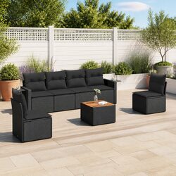 Create a Cozy Outdoor Space with This 7 Piece Sofa Set