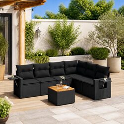 Create a Cozy Outdoor Haven with 7 Piece Sofa Set