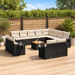 Your Go-To 13 Piece Garden Sofa Set for Outdoor Fun